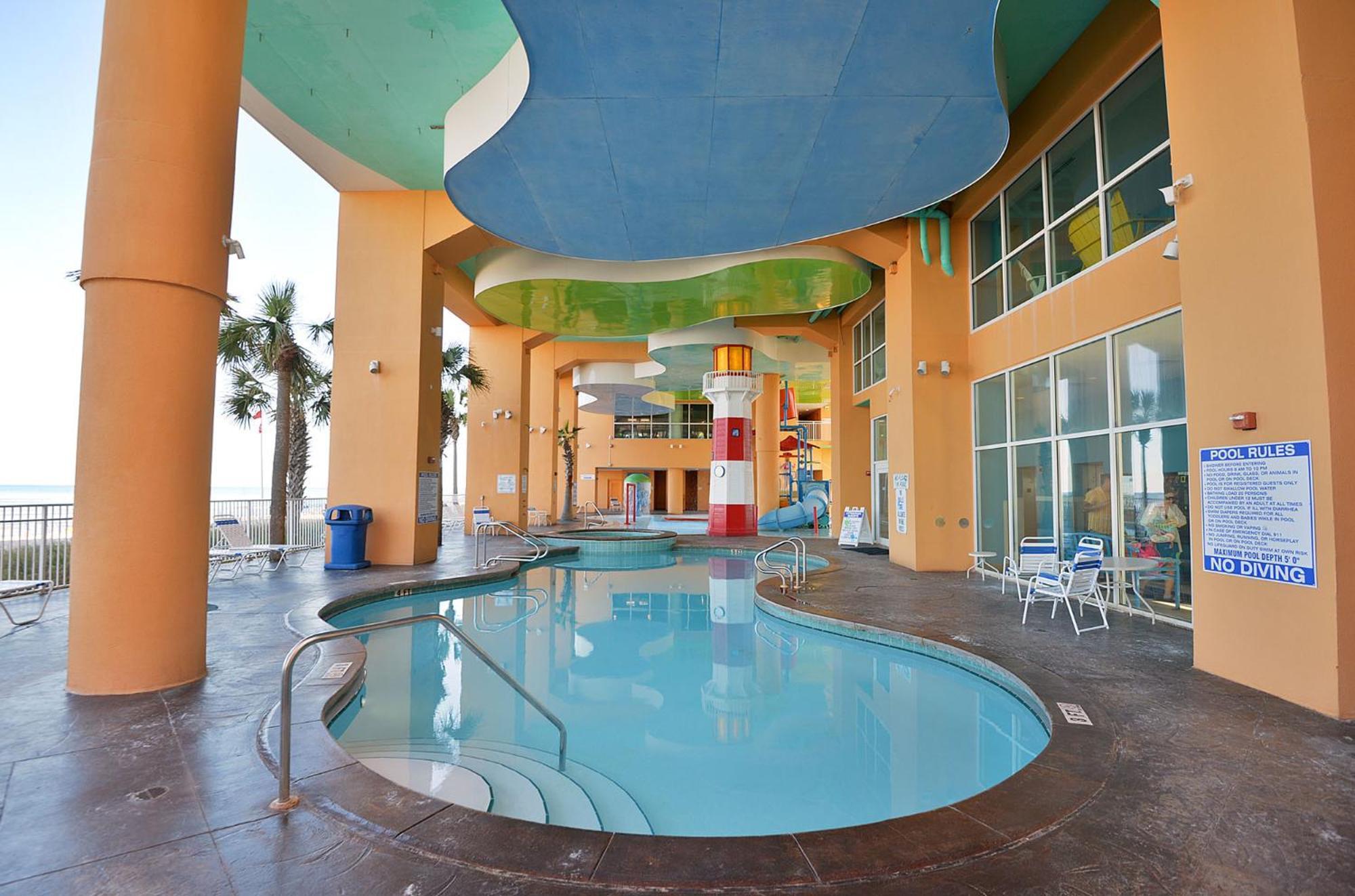 Beachfront Oasis At Splash Resort And Condos Panama City Beach Eksteriør billede
