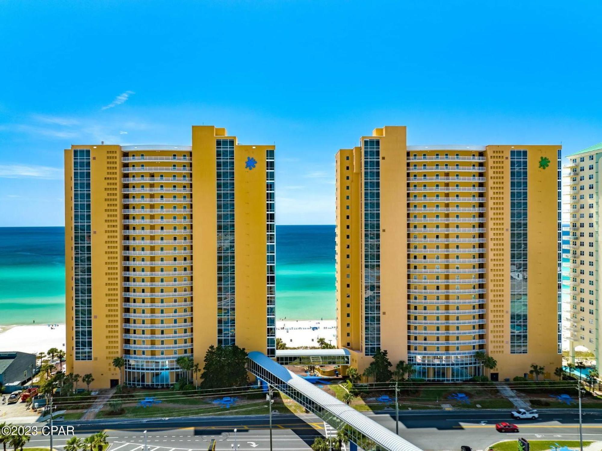 Beachfront Oasis At Splash Resort And Condos Panama City Beach Eksteriør billede